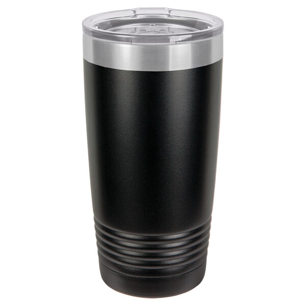 Cartwright Distributing - Polar Camel 20 oz. Ringneck Vacuum Insulated Tumbler w/Clear Lid Thumbnail